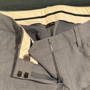 Theory Charcoal Tailored Trousers